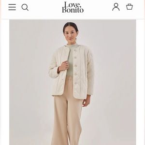 Love, Bonito reversible Sherpa jacket